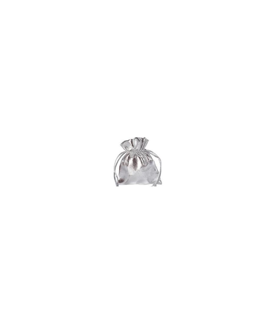 Sachet brillant argenté lot de 6 pièces