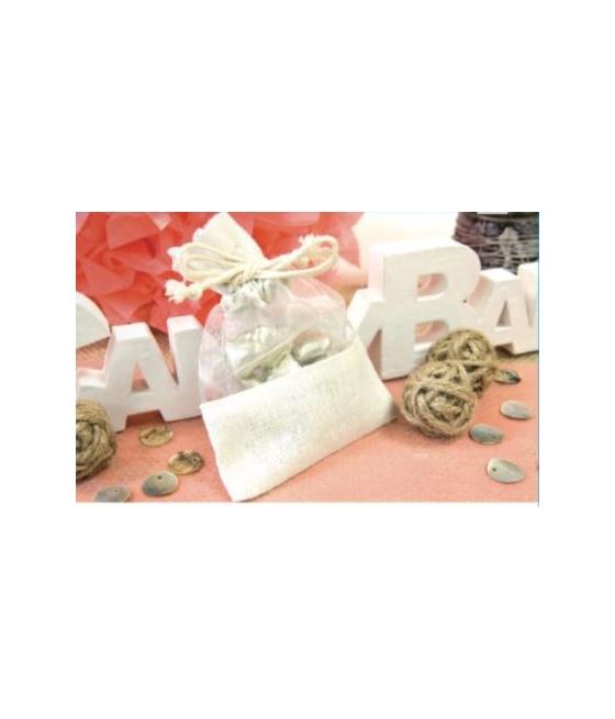 sac organza et toile