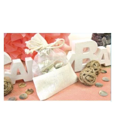sac organza et toile