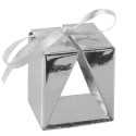 4 Boîtes cadeaux Argent