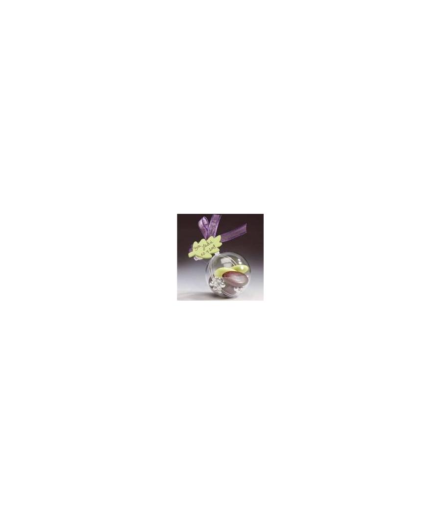 BOULE TRANSPARENTE 6 cm