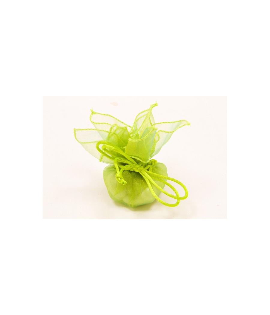 Rond organza automatique x 6