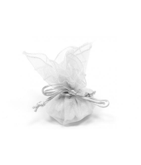 rond organza blanc