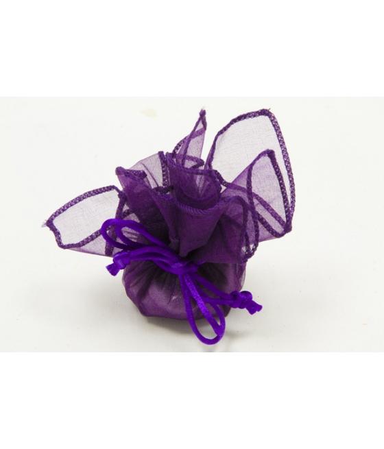 Rond organza automatique x 6