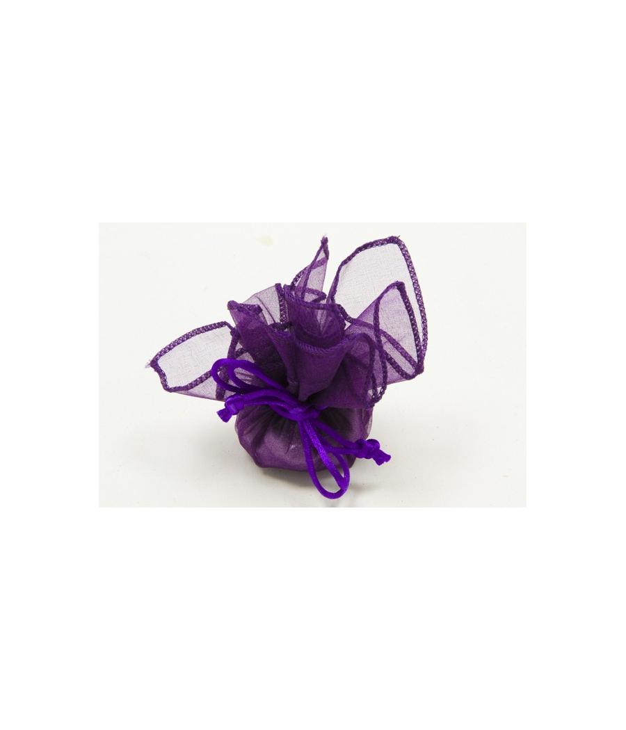 Rond organza automatique x 6