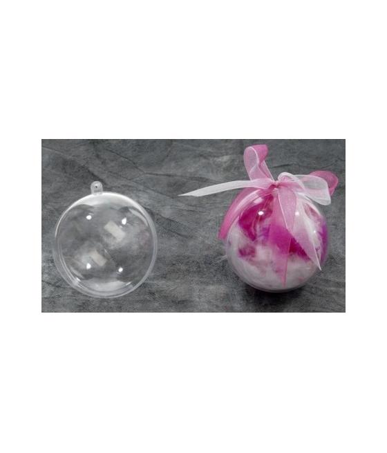 BOULE TRANSPARENTE 4.5 CM