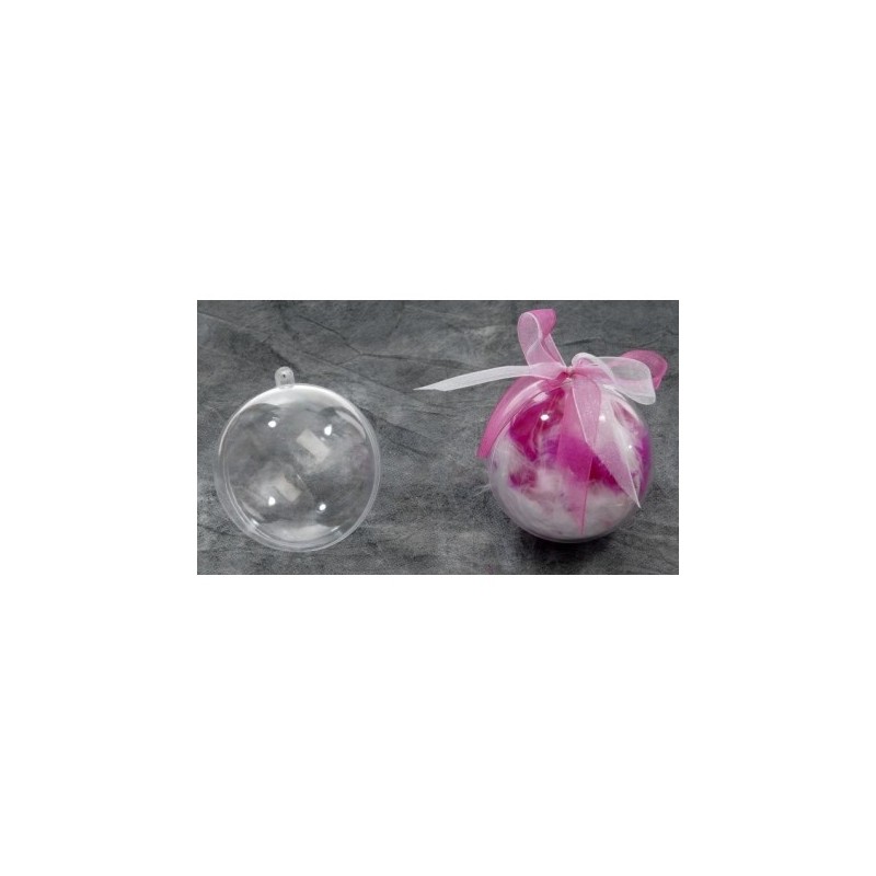 BOULE TRANSPARENTE 4.5 CM