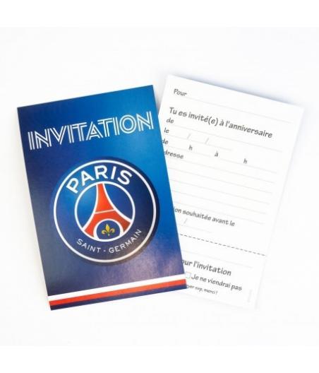 carte d'invitation PSG