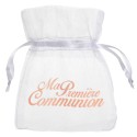 Sachets Communion de couleur corail pour votre enfant.