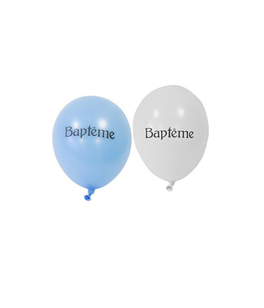 8 ballons Baptême