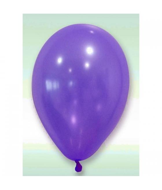 Ballon nacre diam. 30 cm (x 24) Prune