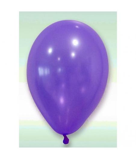 Ballon nacre diam. 30 cm (x 24) Prune