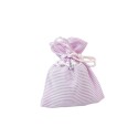 sachet rose bapteme fille