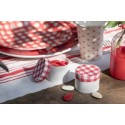 Boite tradition rouge et blanche