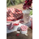 Boite tradition rouge et blanche