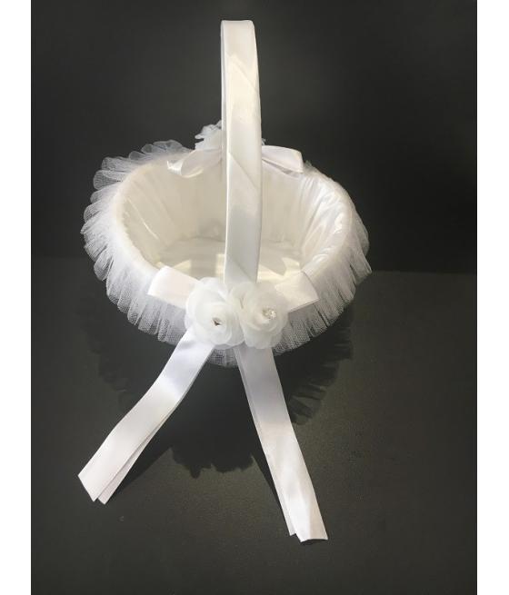 Panier à pétales en coeur