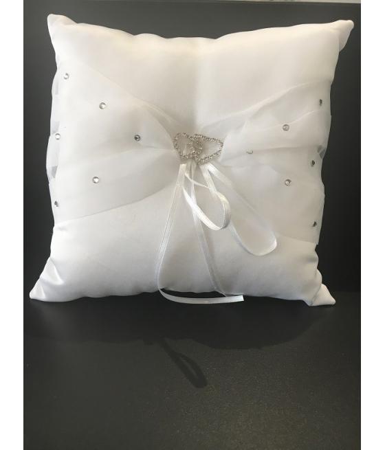 Coussin d'alliance blanc