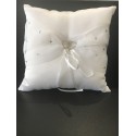 Coussin d'alliance blanc