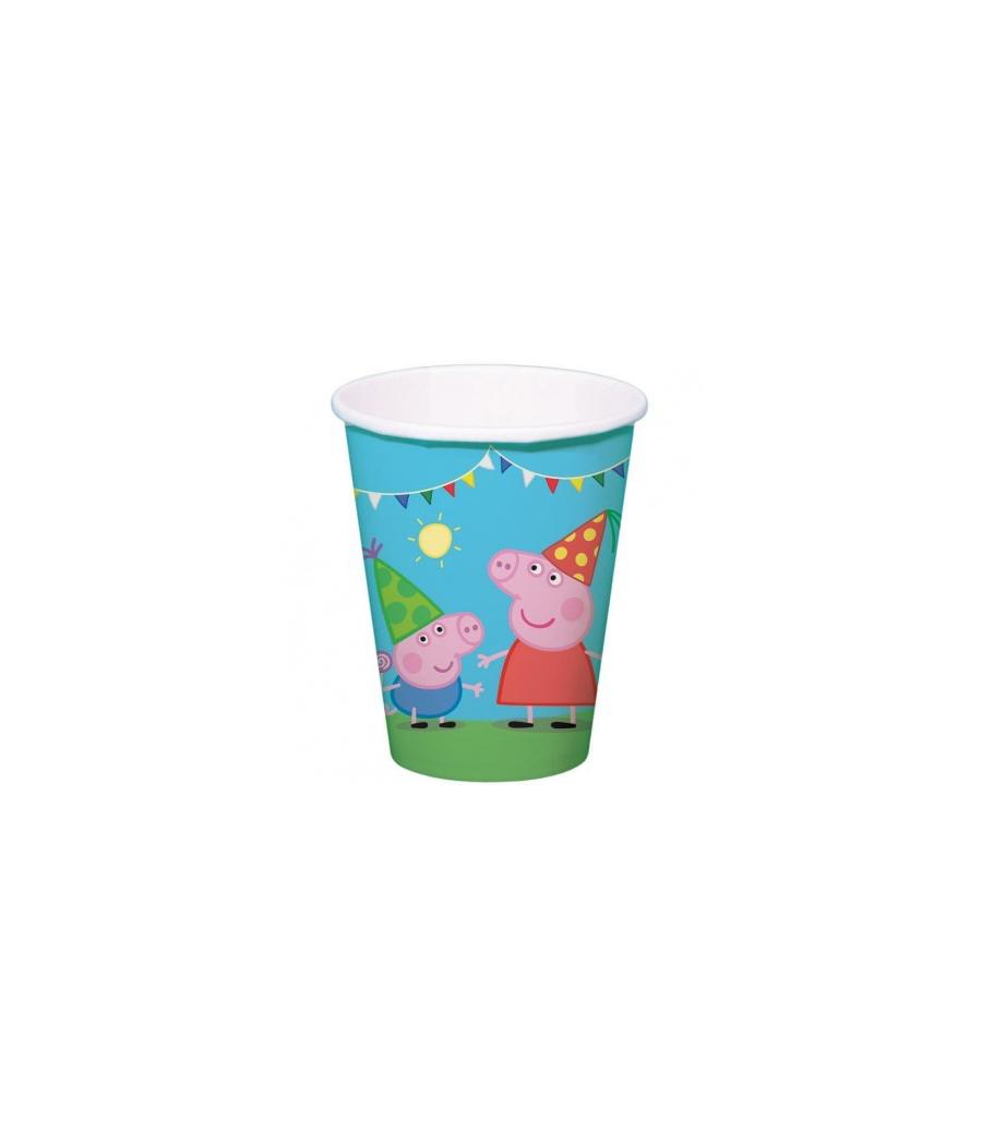 8 Gobelets Peppa Pig