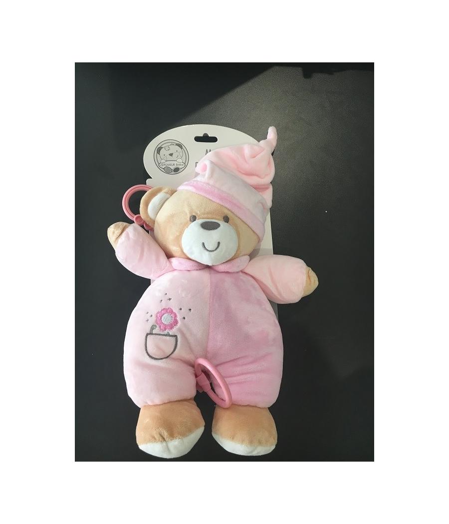Peluche bebe musical Rose 