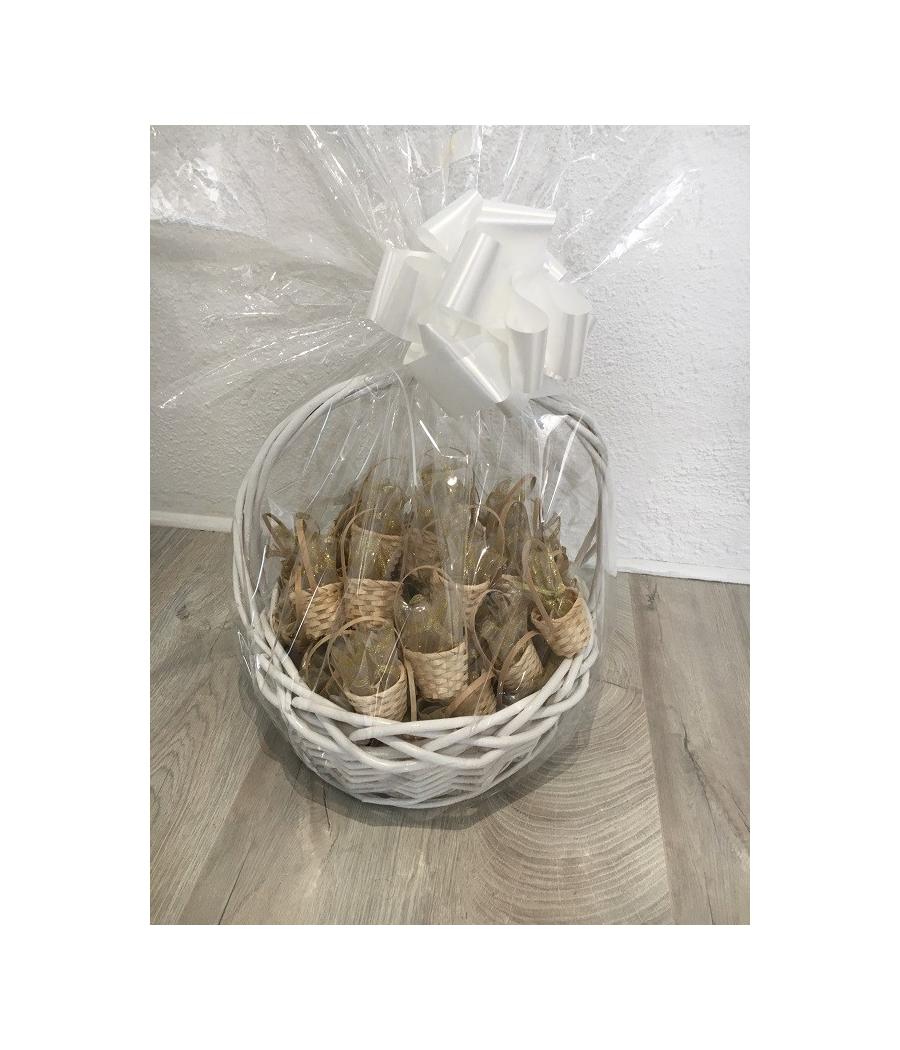 Panier à dragées doré