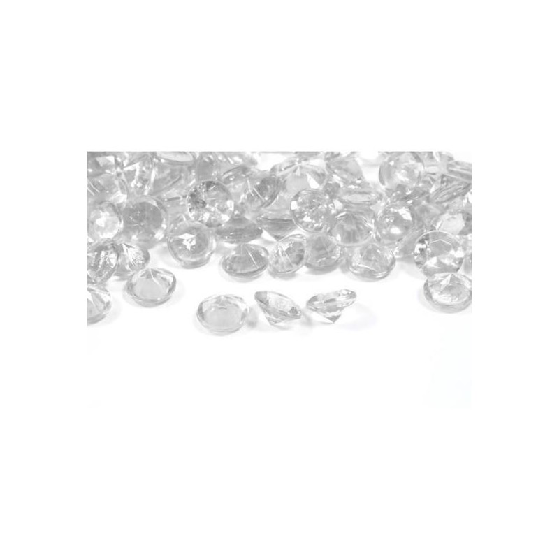 Diamant déco transparent