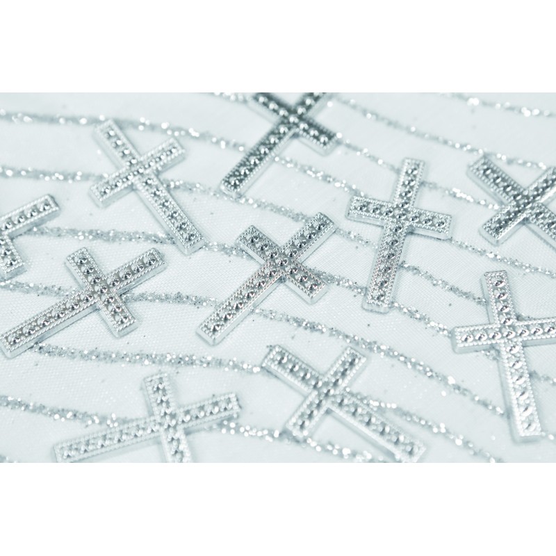 10 croix argent