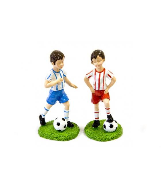 Joueur de foot en résine