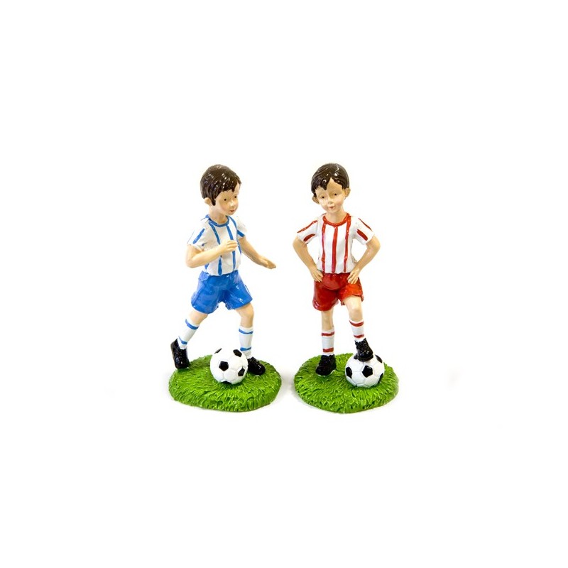Joueur de foot en résine