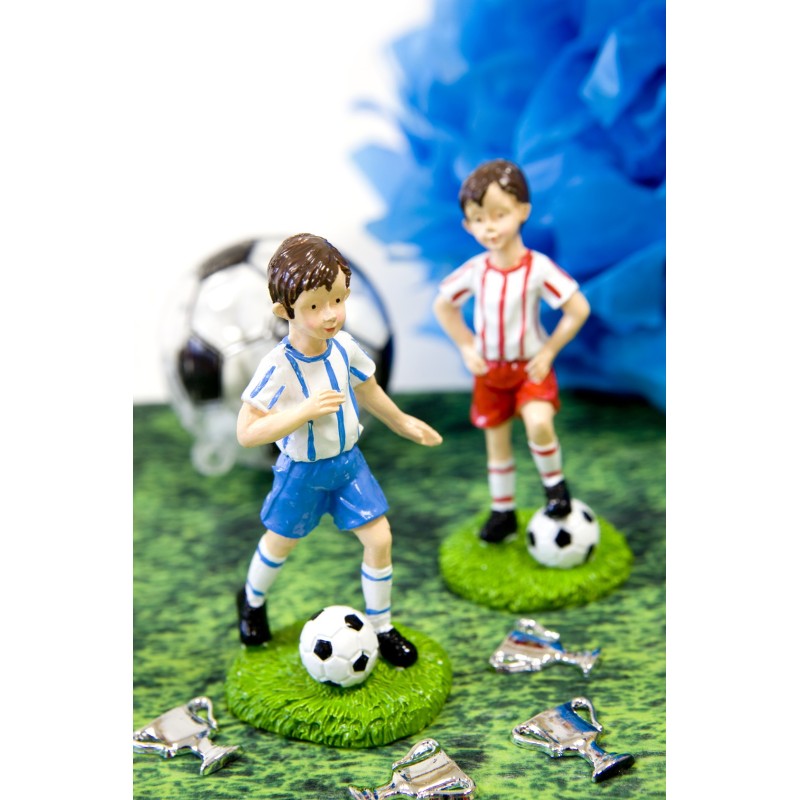 Joueur de foot en résine