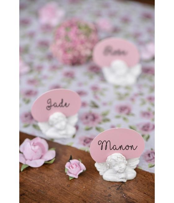 Porte nom Ange blanc