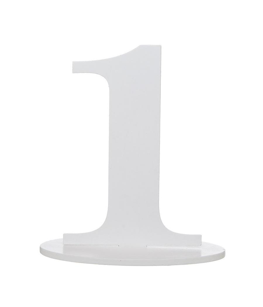 Marque table chiffre 1