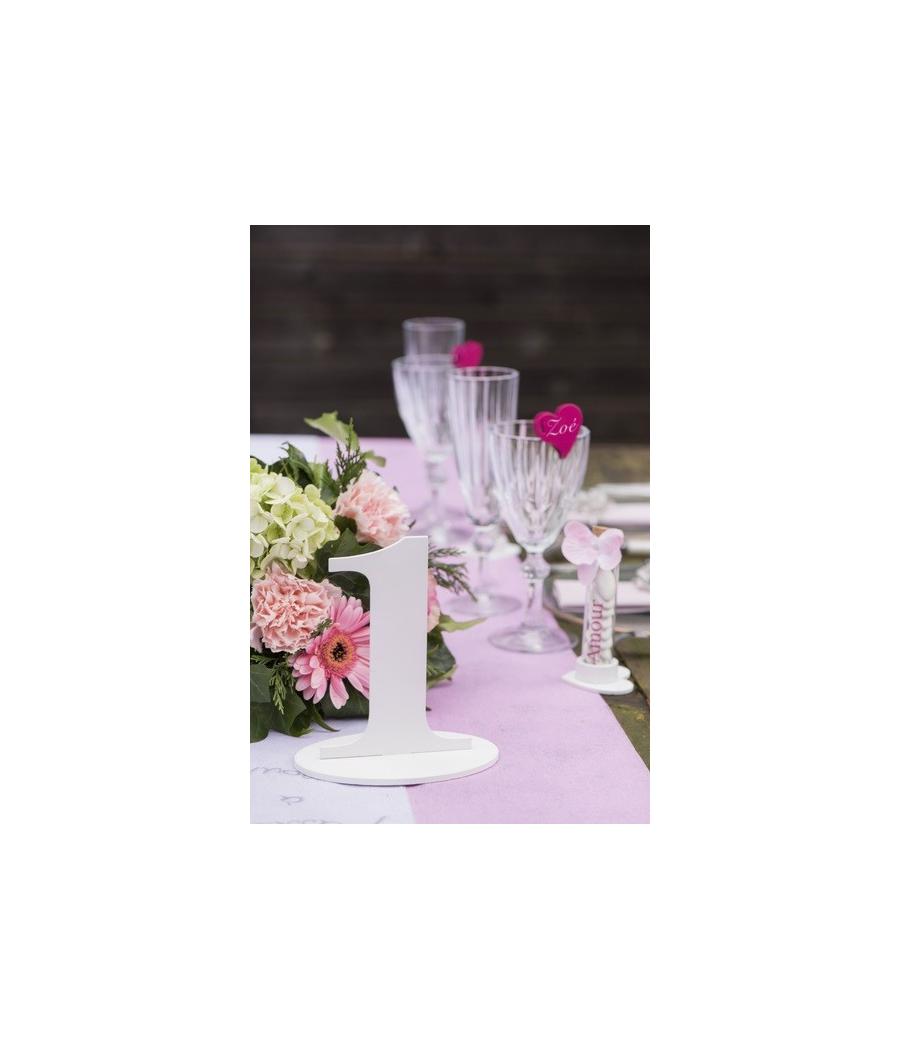 Marque table chiffre 1