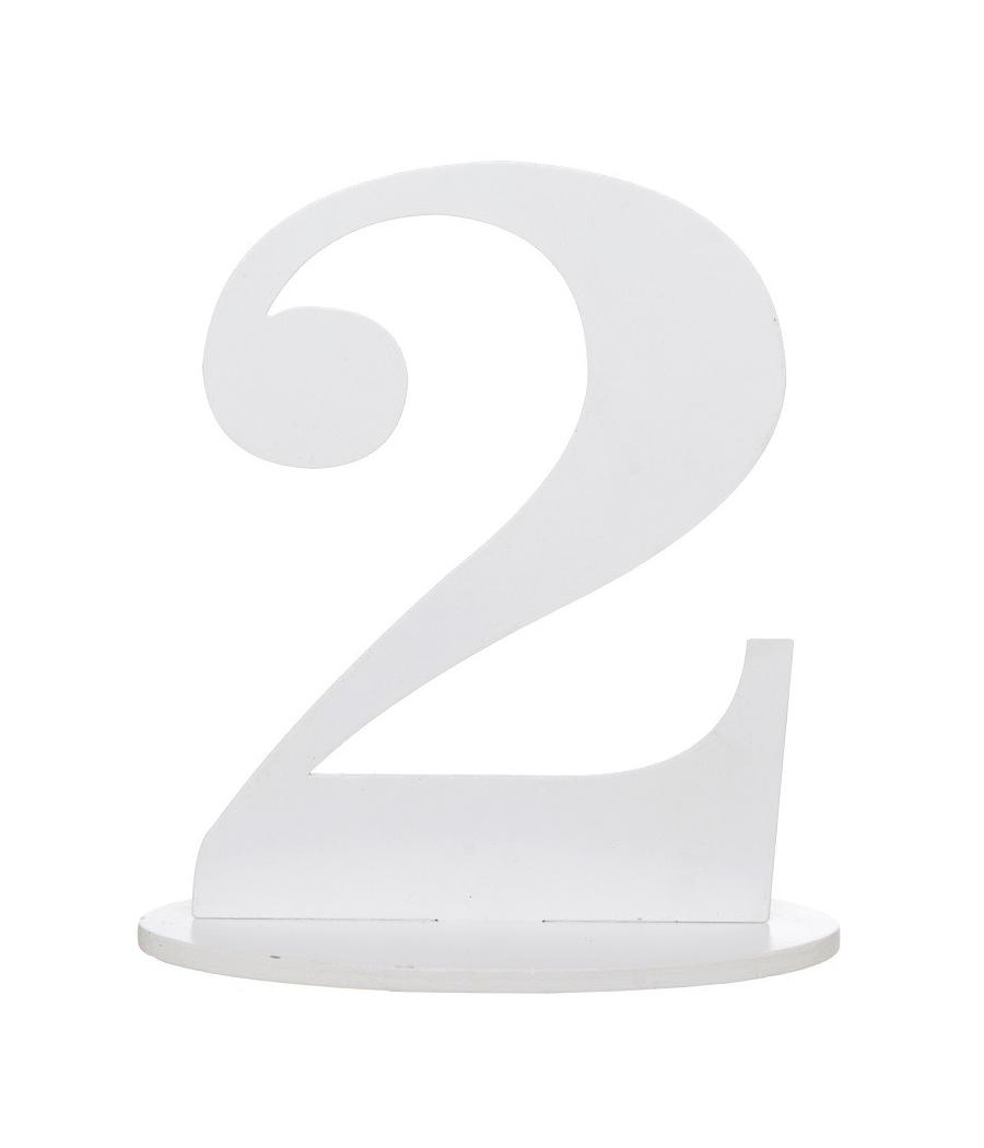 Marque table chiffre 2