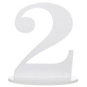 Marque table chiffre 2