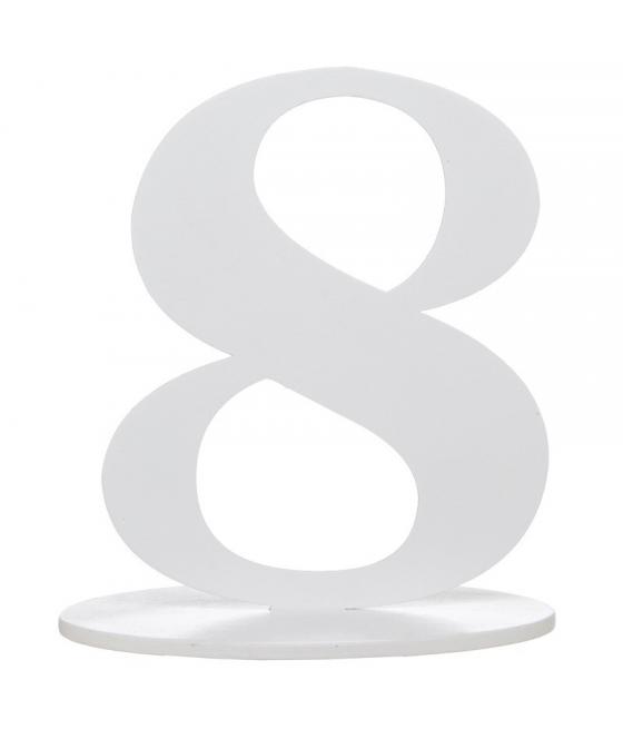 Marque place chiffre 8