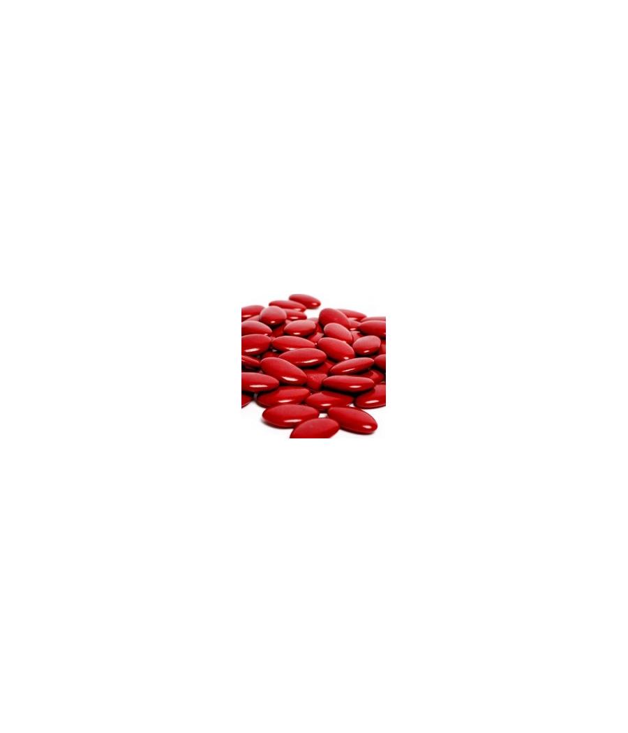 Dragées chocolat rouge