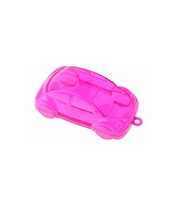 boite  dragees voiture fushia