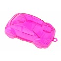 boite  dragees voiture fushia