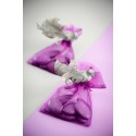 Sachet Organdi uni Prune
