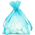 Sachet Organdi uni Ciel (Sachet de 10 pièces)