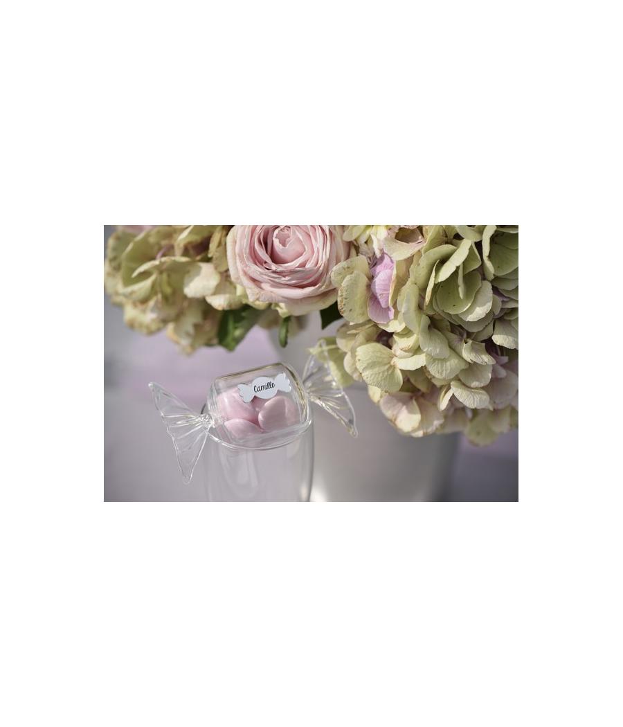 Boîte bonbon rectangulaire Transparent (Sachet de 4 pièces)