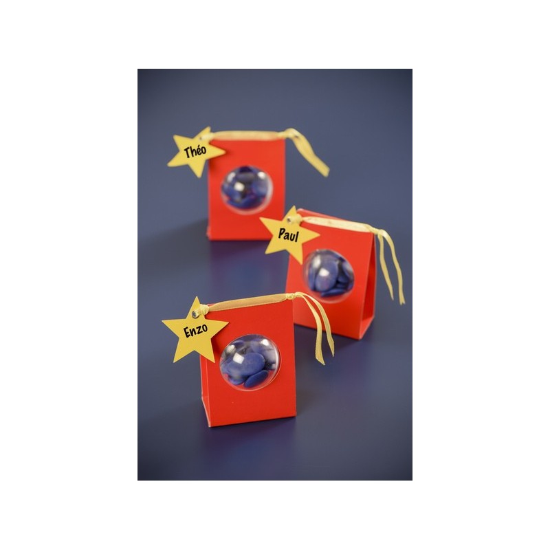 Boule transparente Sachet de  piees 
