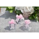 BoÃ®te Cube Fuchsia Sachet de  piees 
