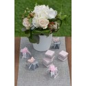 BoÃ®te Cube Fuchsia Sachet de  piees 