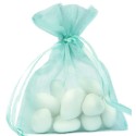 Sachet Organdi uni Mint (Sachet de 10 pièces)