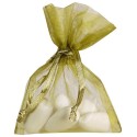 Sachet Organdi uni Chartreuse (Sachet de 10 pièces)