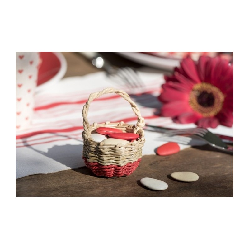 Petit panier Rouge
