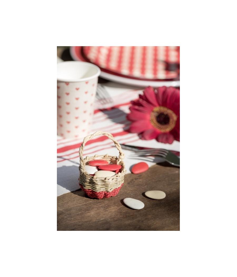Petit panier Rouge