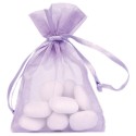 Sachet Organdi uni Parme Sachet de  piees 